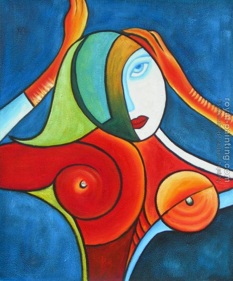 Hand Painted : Modern oil painting Hand Painted : Modern oil painting